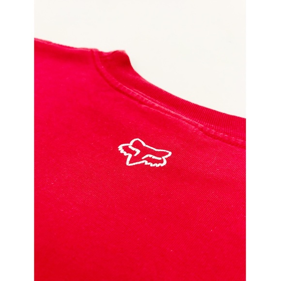 Vintage FOX Graphic Tee in Red | Size M - Picture 15 of 16